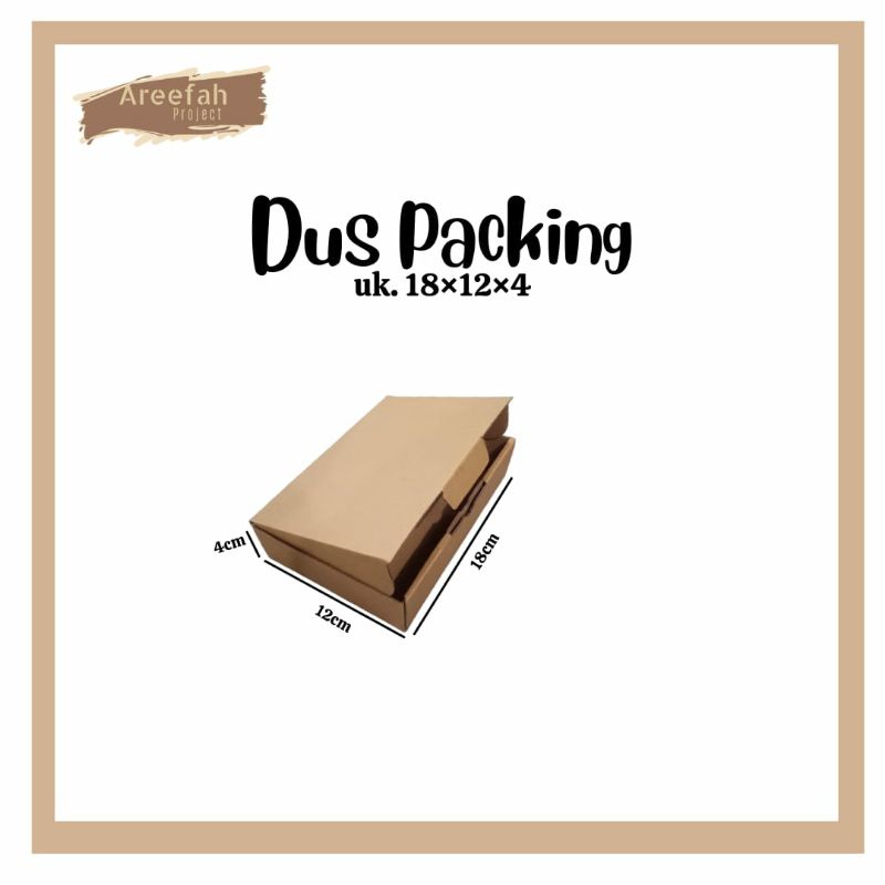 

KARDUS KARTON / KARDUS BOX / KARDUS PACKING DIE CUT UKURAN 18x12x4 cm