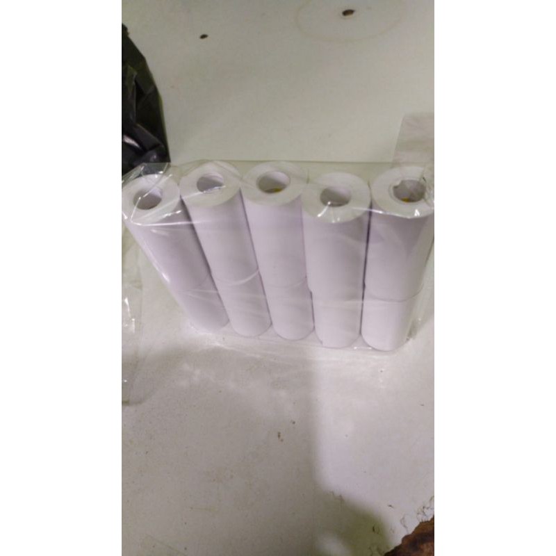 

Thermall 58 x 28 non foil, Paket 1 dus isi 100 roll, thermall struk kasir