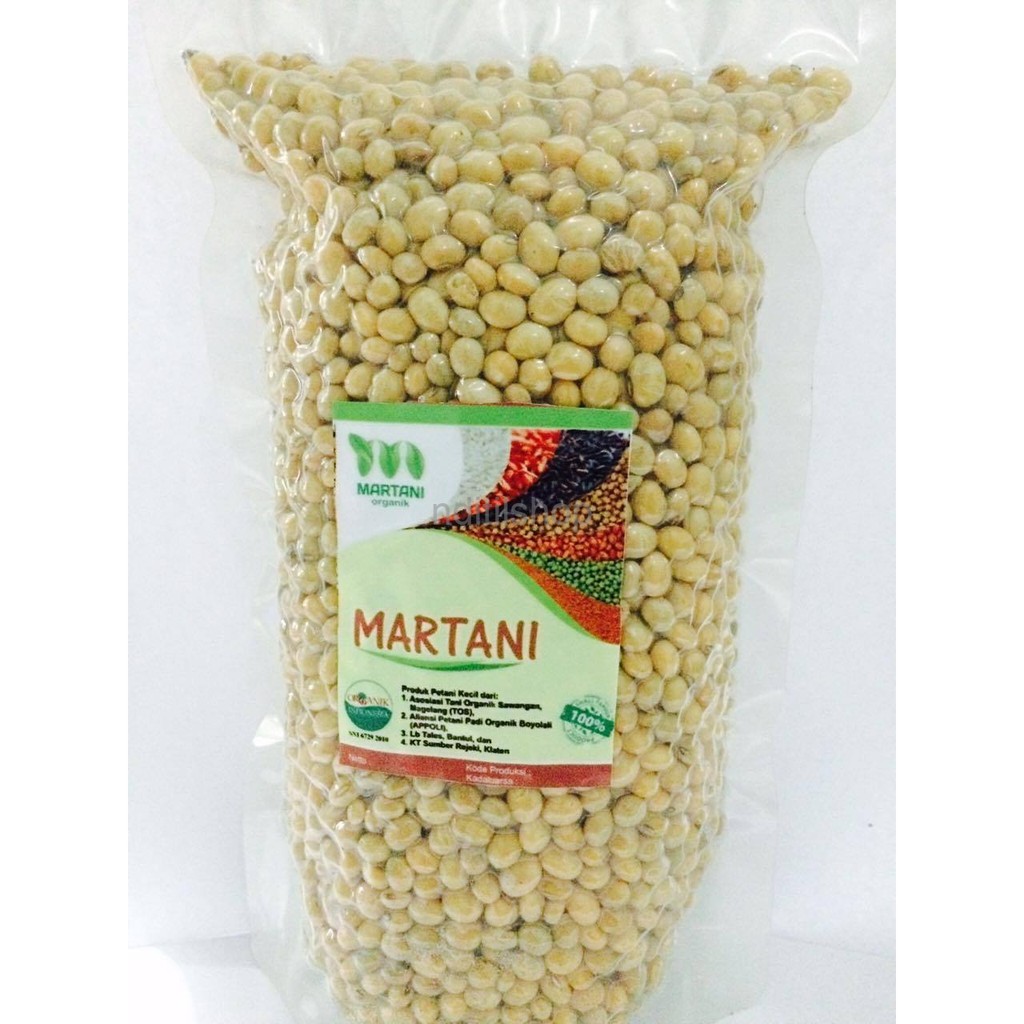 

MARTANI Kacang Kedelai Organik - vacum Pouch