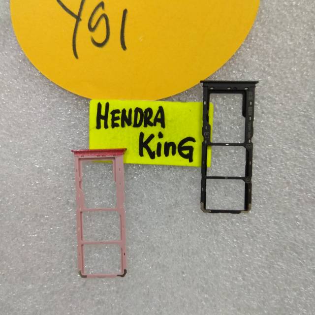 Simtray Vivo Y91 / Sim holder Vivo Y91 / slot sim vivo Y91