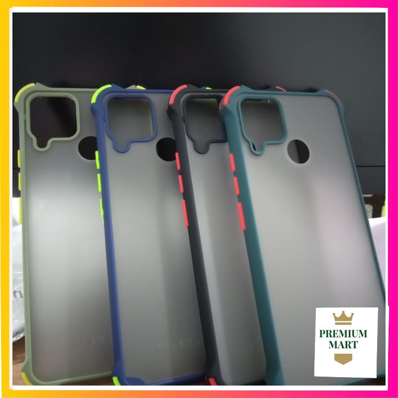 Soft Case REALME C15 Bahan Silikon Tpu CASE Matte MYCHOICE Dove CRACK [PM]