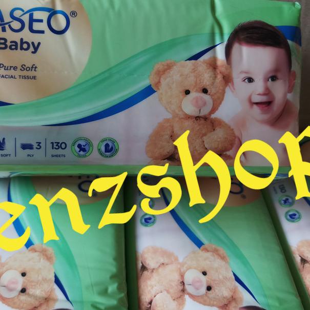☁ TISSUE PASEO BABY 130'S _ TISSUE KOTAK ➼