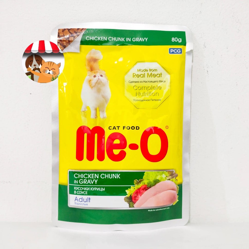 Makanan Kucing Meo Pouch Wetfood 80gr - Me-o Sachet Adult 80 gr All Variant