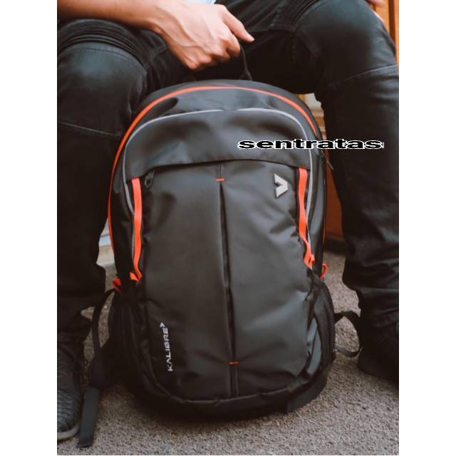 Kalibre Original Tas Ransel Laptop Plus Raincover Hitam List Merah Backpack Balfour