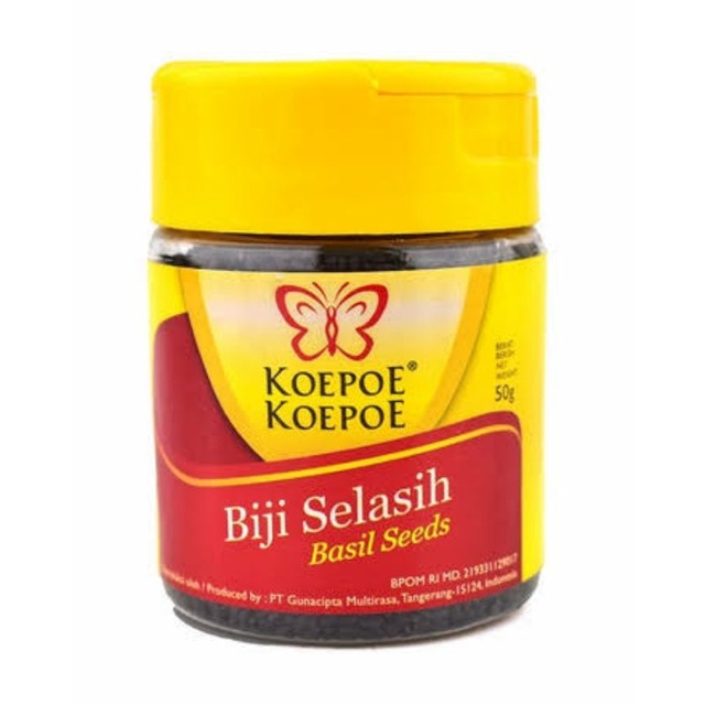 

Koepoe koepoe biji selasih 50gr