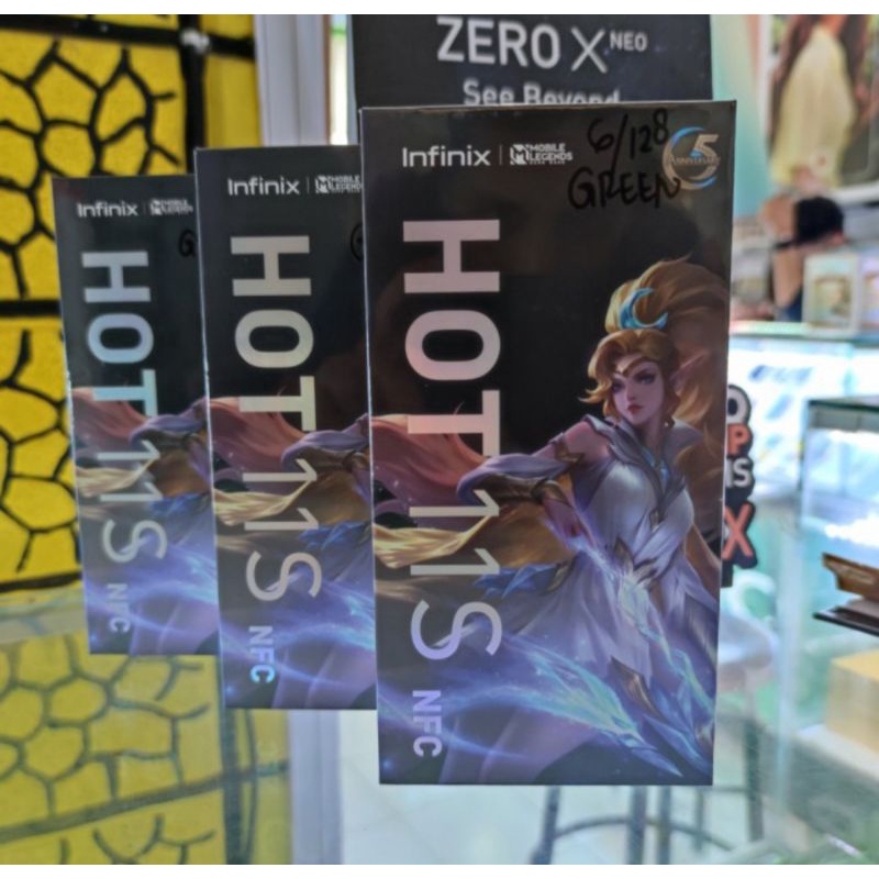 INFINIX HOT 11S NFC 4/64GB 6/128GB GARANSI RESMI TERMURAH