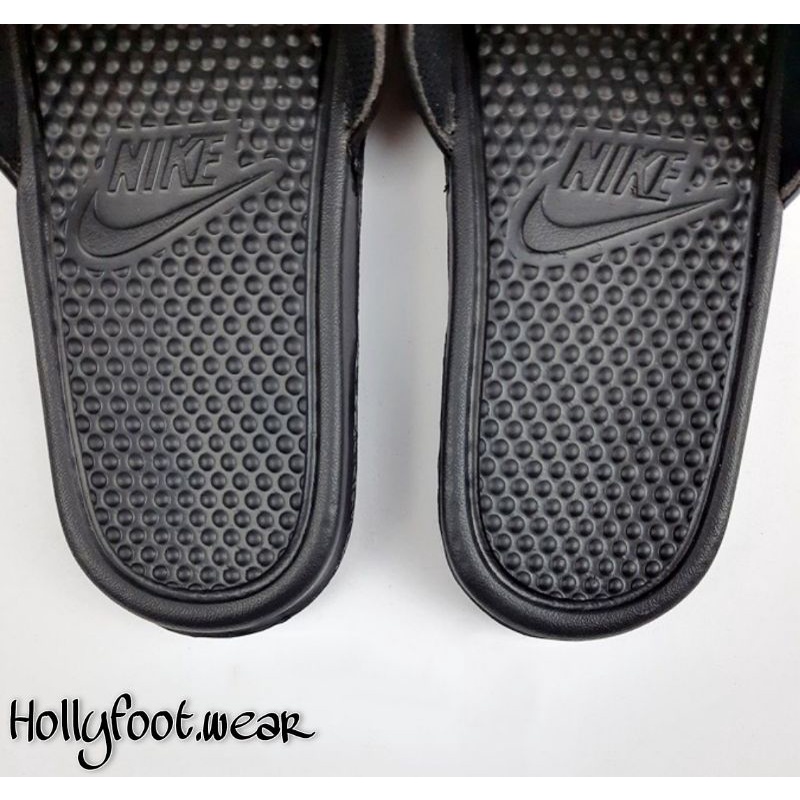 SANDAL SLIDE NIKE BENNASI BLACK / SANDAL SLOP NIKE BENNASI HITAM GRADE A-5