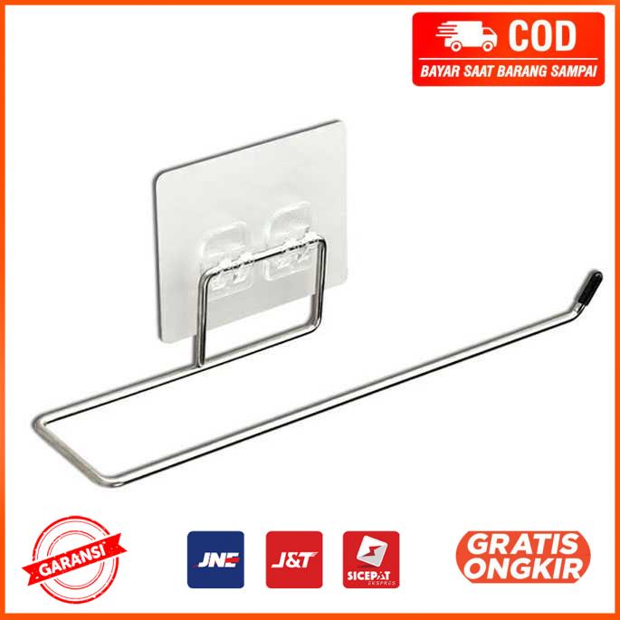 Gantungan Tempat Tisu Towel Rack Stainless Steel H227