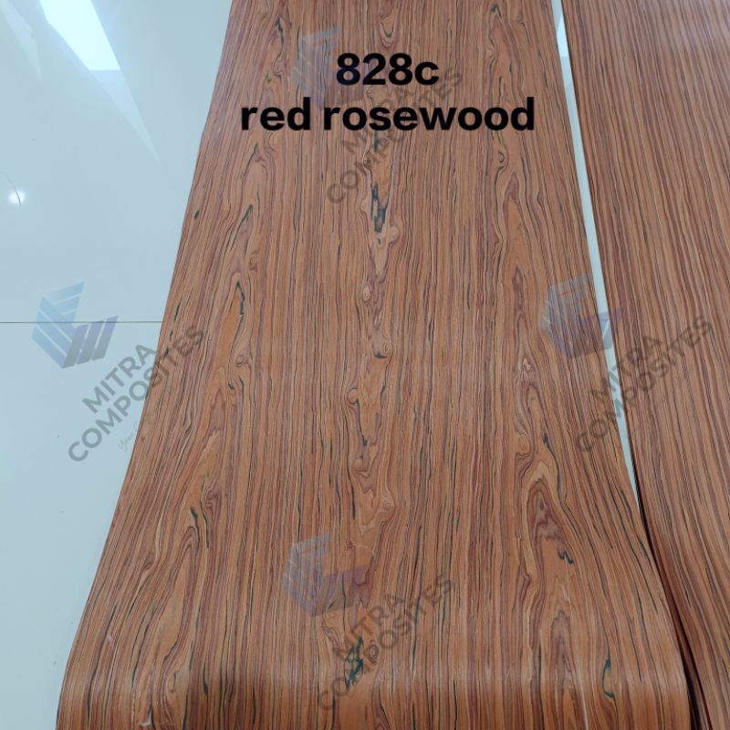 red rosewood veneer import kulit kayu venner mewah eksotis A grade