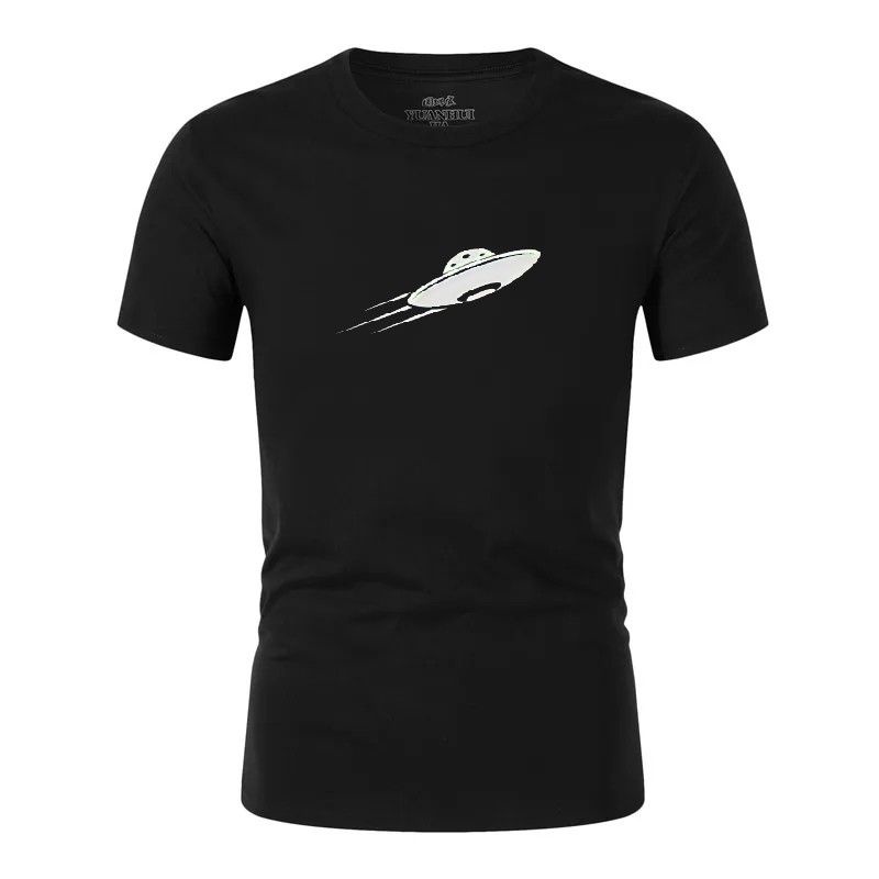 Hokyshop92 Kaos Pria Ufo Lengan Pendek Kaos Distro Baju Pria Oblong Atasan Lelaki Dewasa Cod