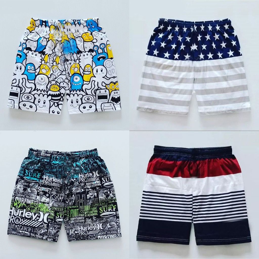 Celana Pendek Pria Cowok Dewasa Chino Rip Karet Pinggang Kolor Chinos Katun