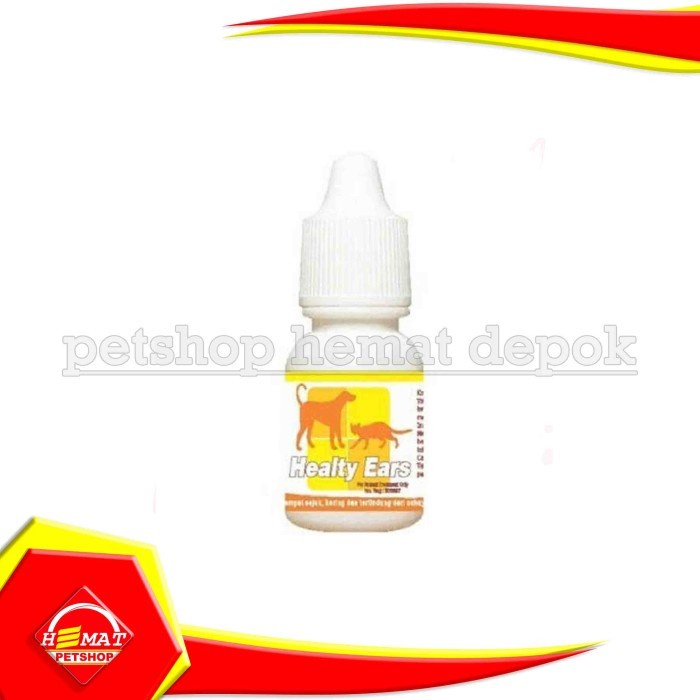 Obat hewan Tetes Telinga hewan anjing kucing Healty Ear cat dog