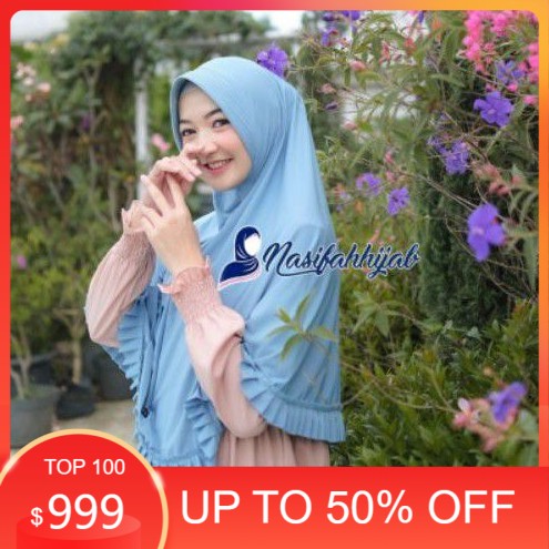 HIJAB KERUDUNG JILBAB INSTANT Jilbab REMPEL MERAK  JUMBO matt.jersey airis super