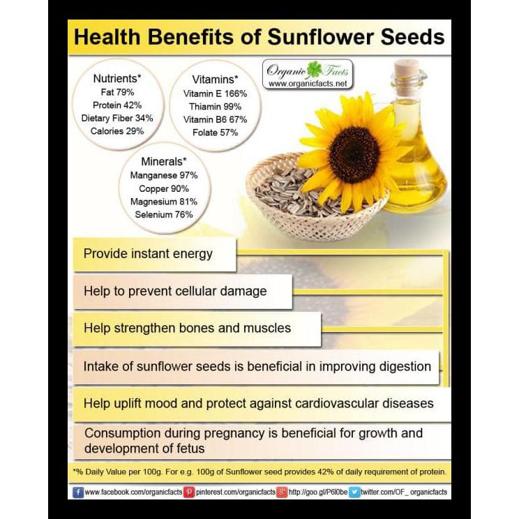 

PROMO! SUNFLOWER SEED 1KG MURAH