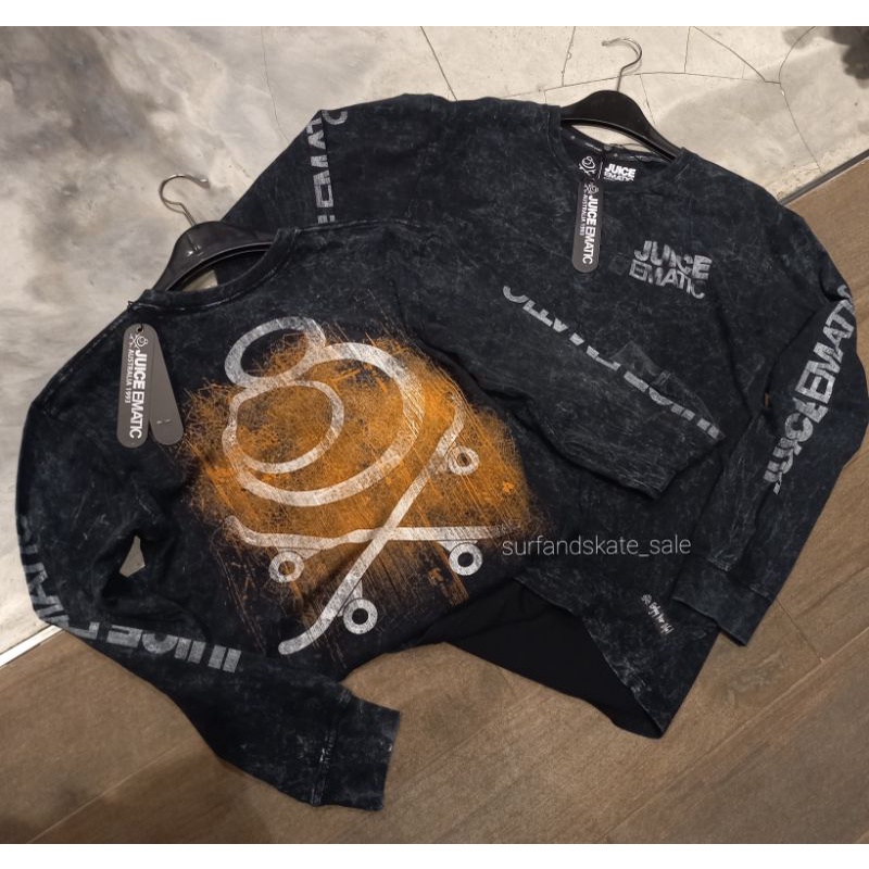 Kaos Juice Ematic Original New Washed Mstl Untold Black