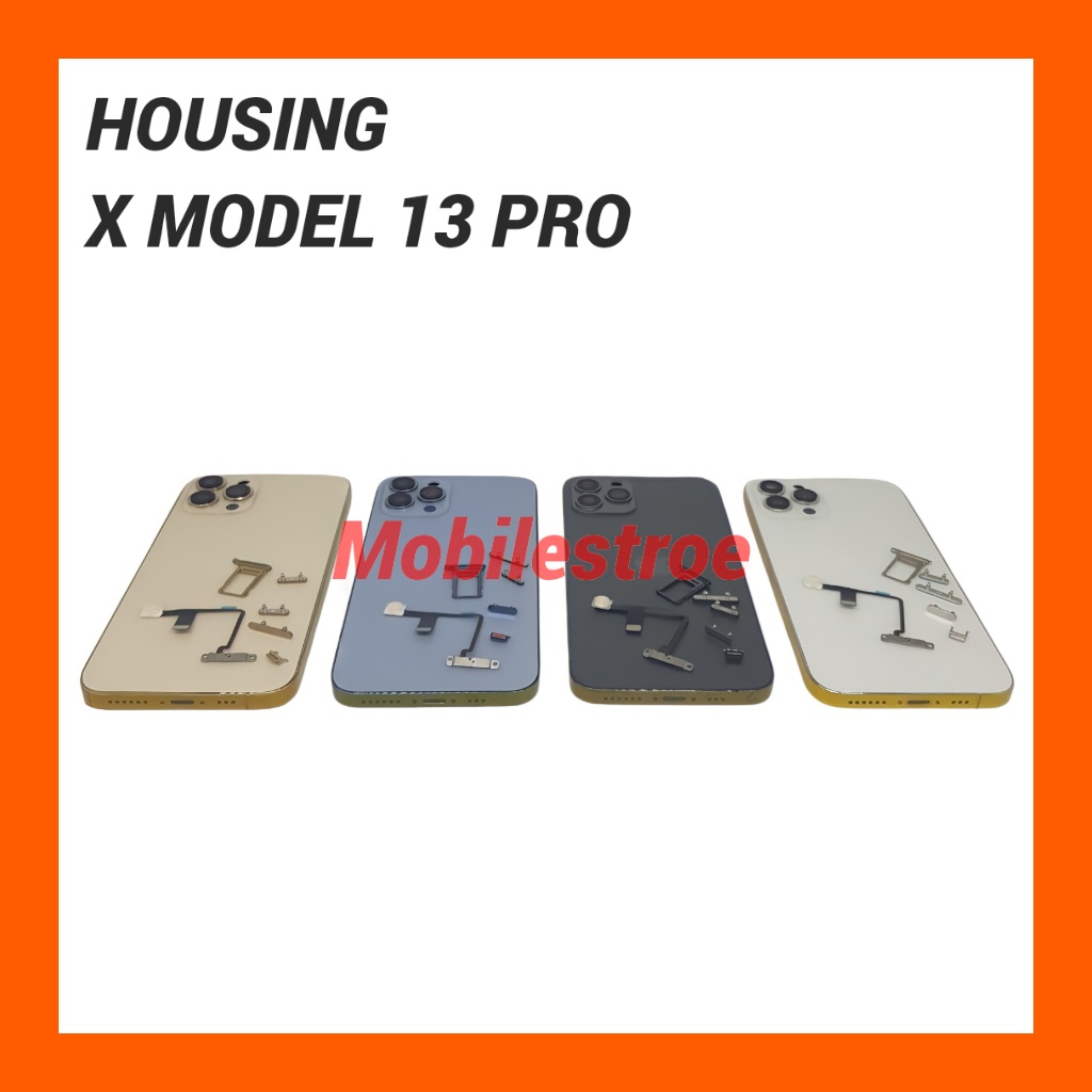 NEW HOUSING PENGANTI IP X MODEL 13 PRO FULLSET