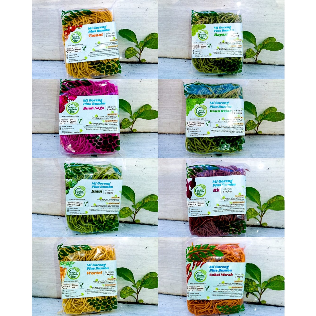 

Lingkar Organik Mie Goreng Sayur 100gr dengan Bumbu