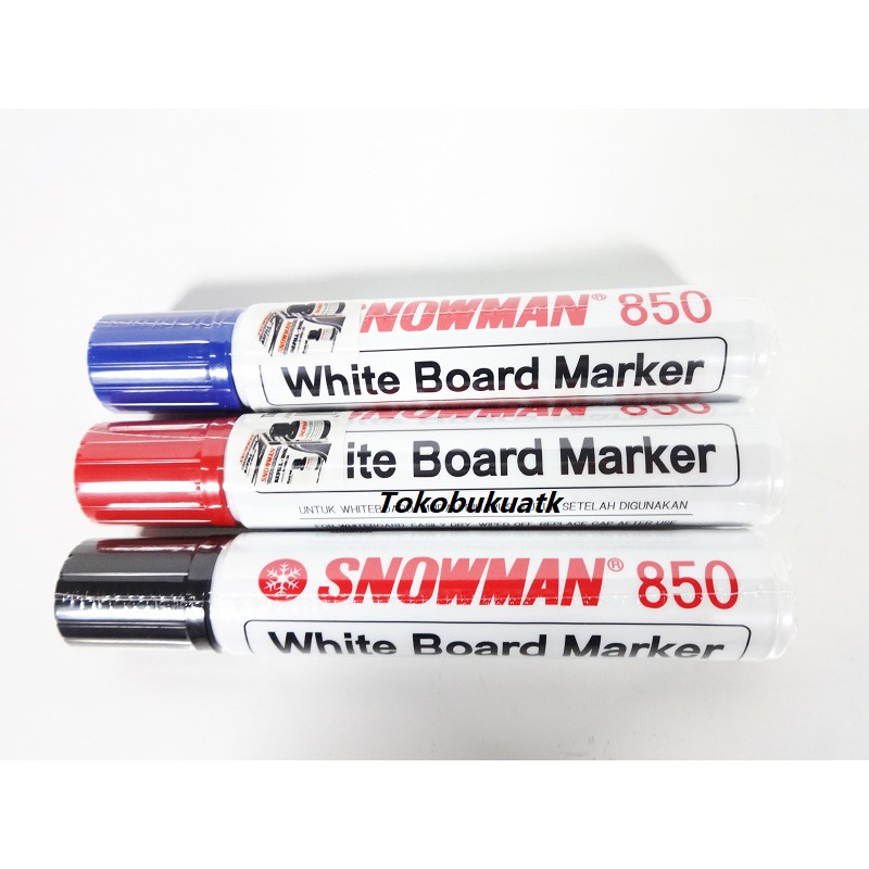 

Spidol Snowman No.850 Whiteboard- Spidol Jumbo Buat Whiteboard