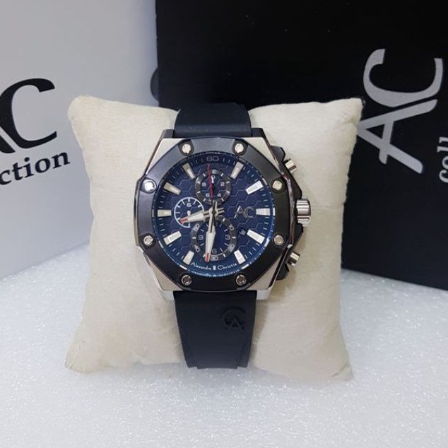 ALEXANDRE CHRISTIE PRIA COLLECTION  AC 9601 SILVER BLACK ORIGINAL