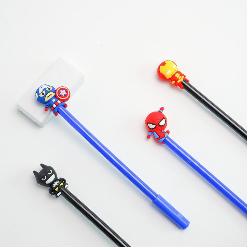 

Pena Super Hero (Batman - Spiderman - Ironman - Captain America) /Pulpen / Bolpen / Gelpen