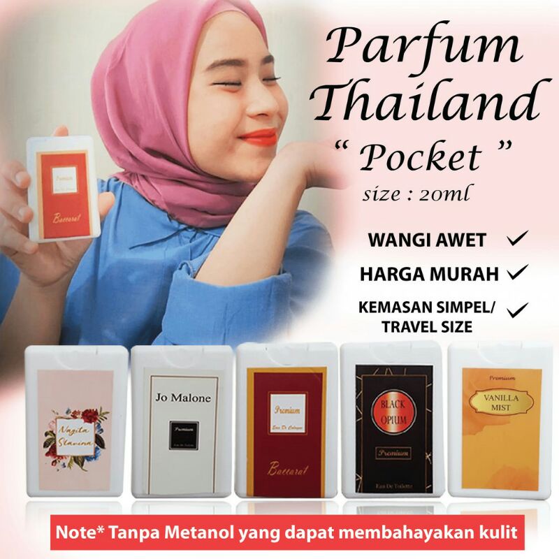 parfum murah pocket / parfum thailand pocket