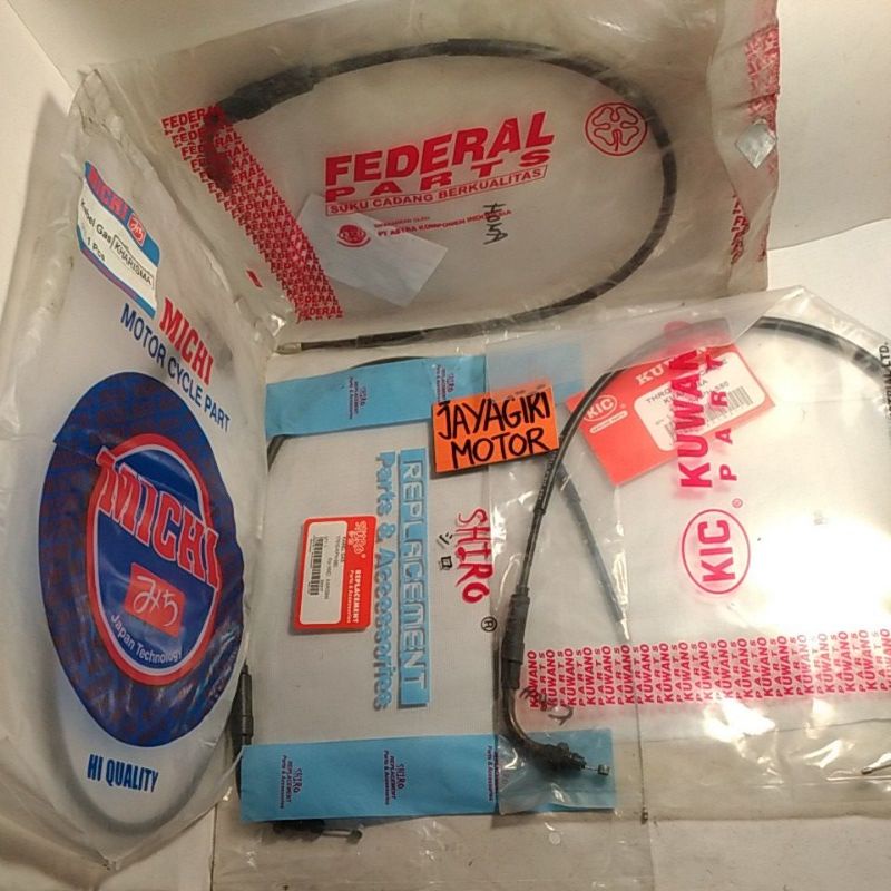 Kabel Gas Karisma Supra X 125 KPH KTM Federal Michi KIC Shiro Kuwano Cabel Cable Throttle X125 D X K