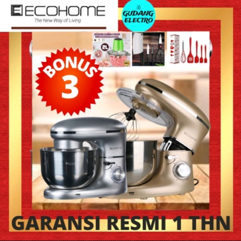 Ecohome standing mixer duduk pengulen adonan berat mie roti donut kapasitas besar