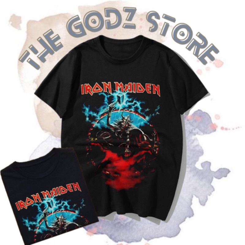 KAOS BAJU TSHIRT BIG SIZE IRON MAIDEN PREMIUM QUALITY / BOOTLEG