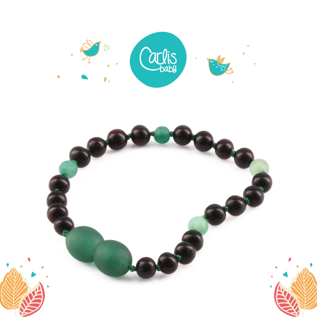 AG66 Kalung dan Gelang Amber Tumbuh Gigi Bayi By Carlis Baby