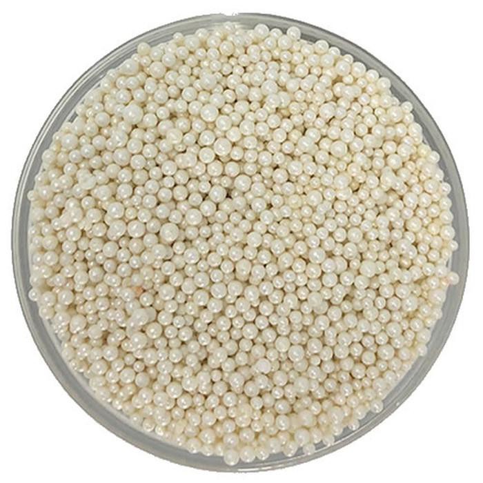 

30G MUTIARA PEARL WHITE PUTIH MINI SPRINKLES EDIBLE CAKE KUE BANYAK BERKUALITAS