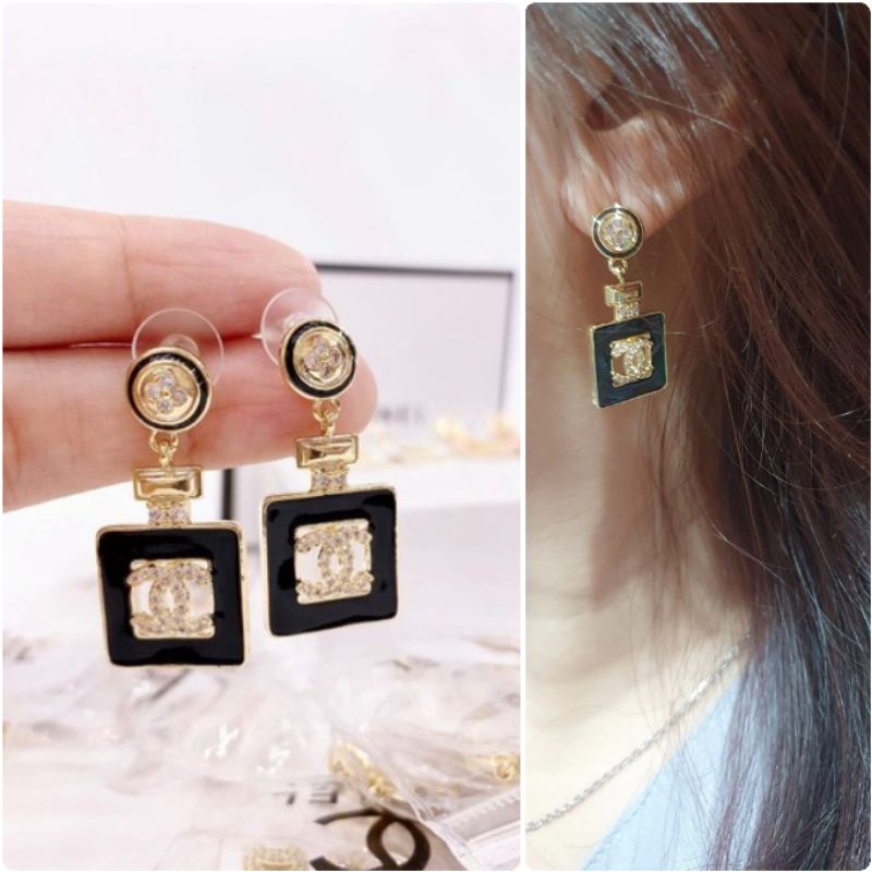 Anting Silver925 Full mata anting silver Anti Karat anti alergi anting premium berlian kilap 03