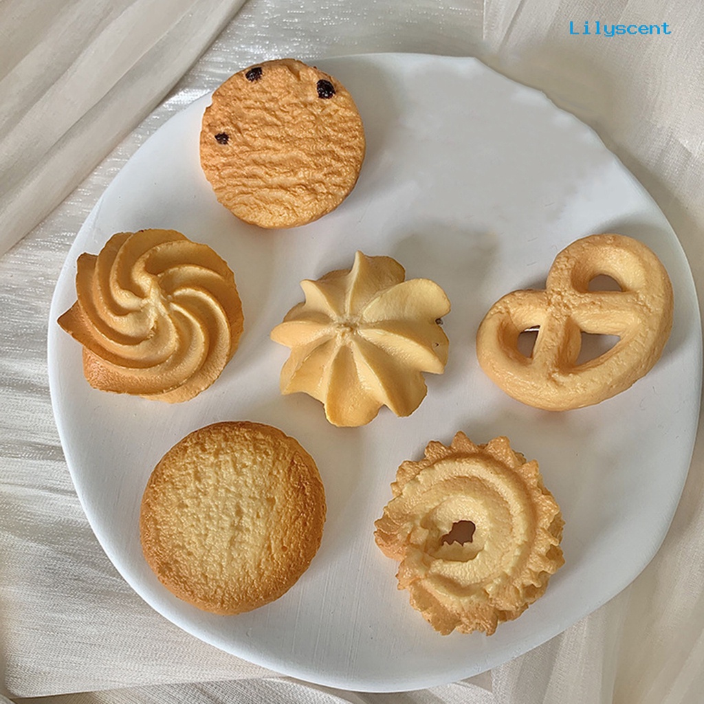 Ls Jepit Rambut Bentuk Biskuit / Cookies Untuk Wanita