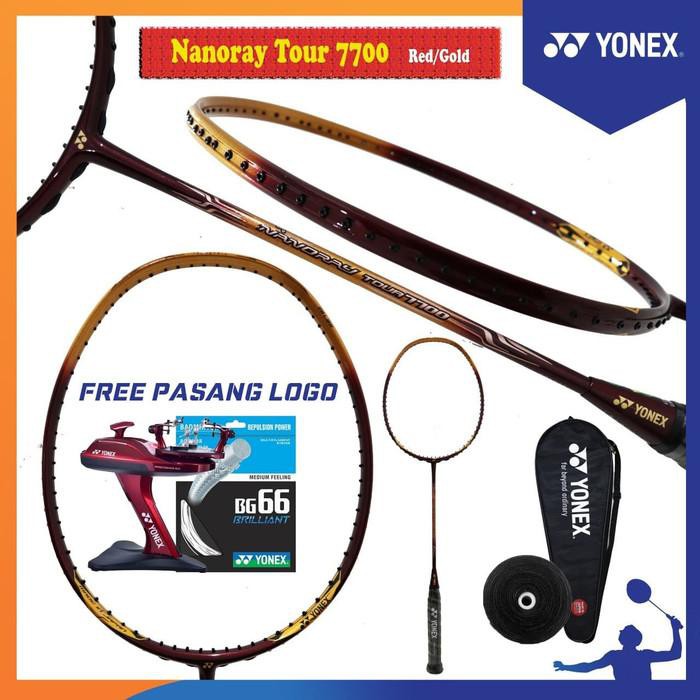 mantul habis badminton NEW COLOR YONEX NANORAY TOUR 7700 RAKET BADMITNON ORIGINAL