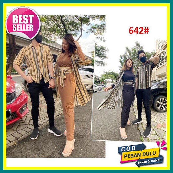 Baju Couple Muslim Kondangan Kekinian Couple Lebaran 2022 Set Baju Couple Terbaru Cp Ridho Ra Couple