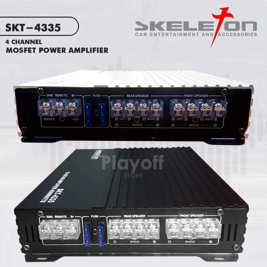 SKELETON Power Amplifier 4 Channel SKT-4335