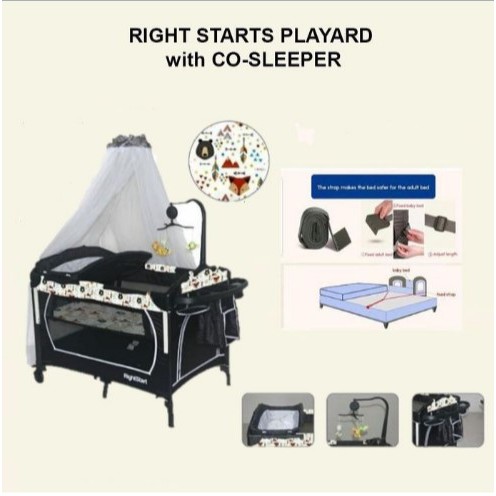 Right Start Baby Box Playard tempat Tidur Bayi Baby Box