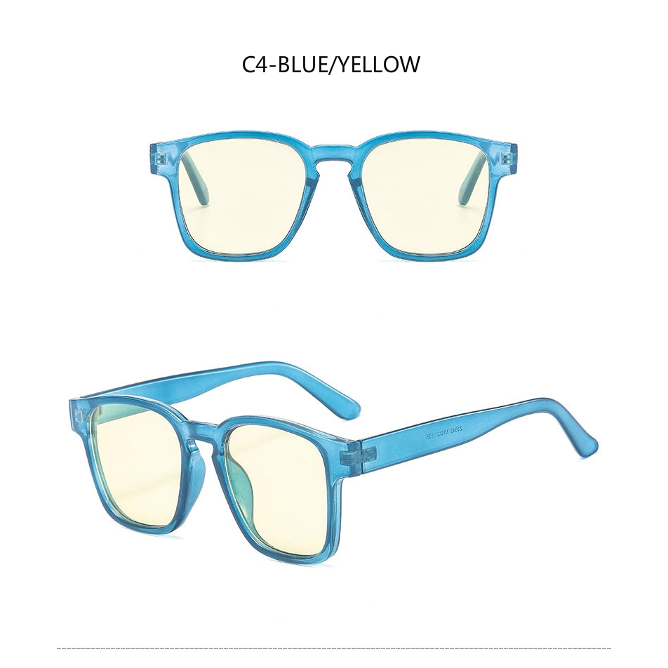 European and American fashion box personality trend men and women sunglasses