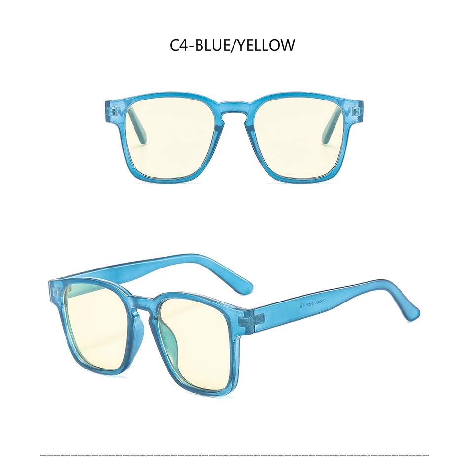 European and American fashion box personality trend men and women sunglasses