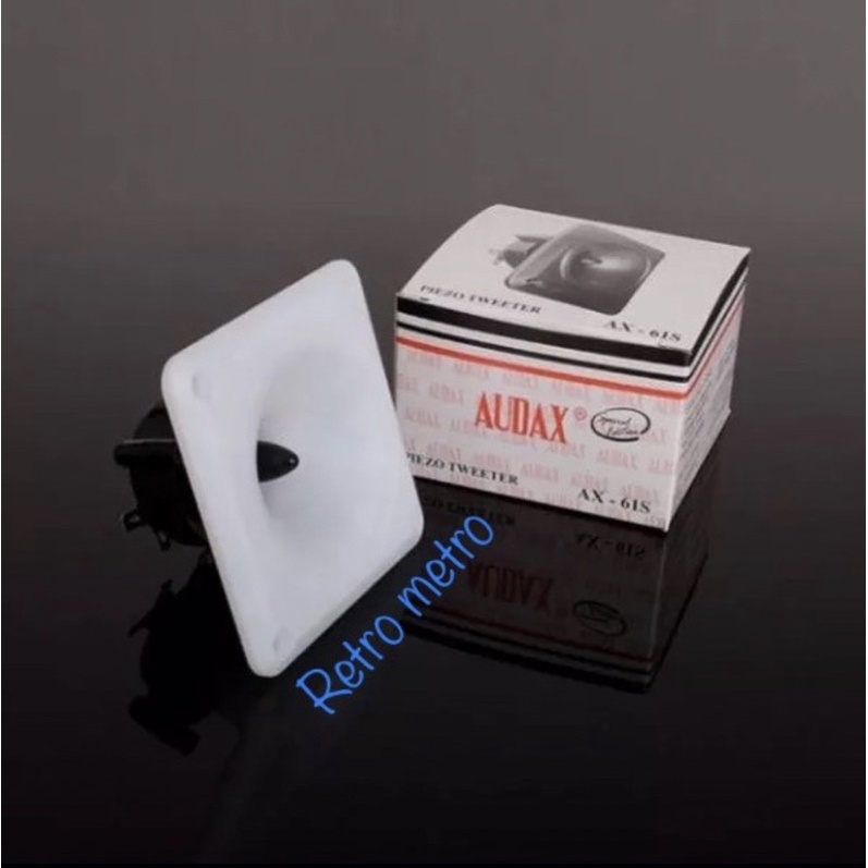 Tweeter Audax AX 61 S Putih Tweeter Burung Walet AX 61S Speaker AX 61S