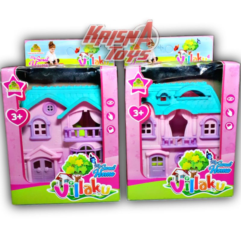 Mainan Anak Rumah Mini Barbie_Rumah Rumahan_Rumah Mainan