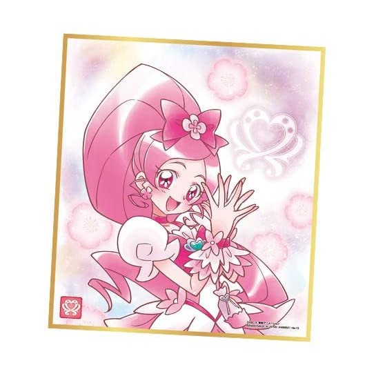 Pretty Cure Blossom Heartcatch Precure Shikishi Art Bandai Shokugan
