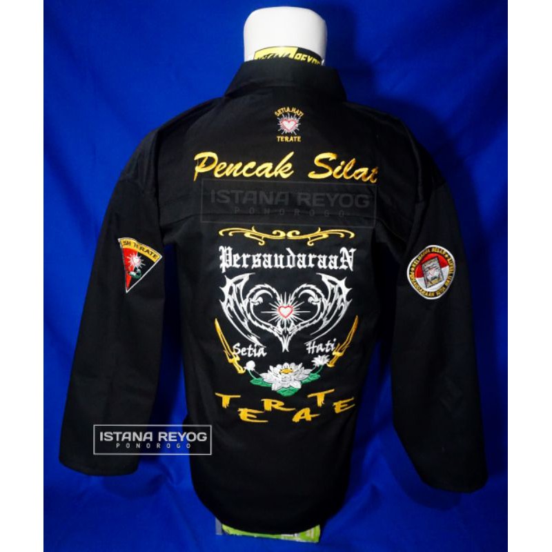 SAKRAL WARGA PSHT BORDIR / SERAGAM SILAT / SAKRAL IPSI / SAKRAL BORDIR / SAKRAL SISWA / PENCAK SILAT