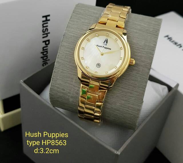 JAM TANGAN WANITA HUSH PUPPIES TANGGAL AKTIF