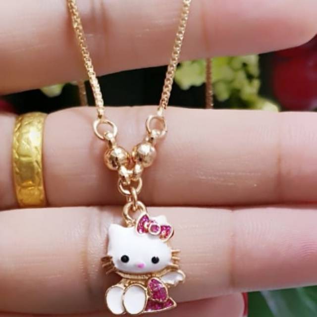 Xuping set perhiasan anak lapis emas 24k 2058