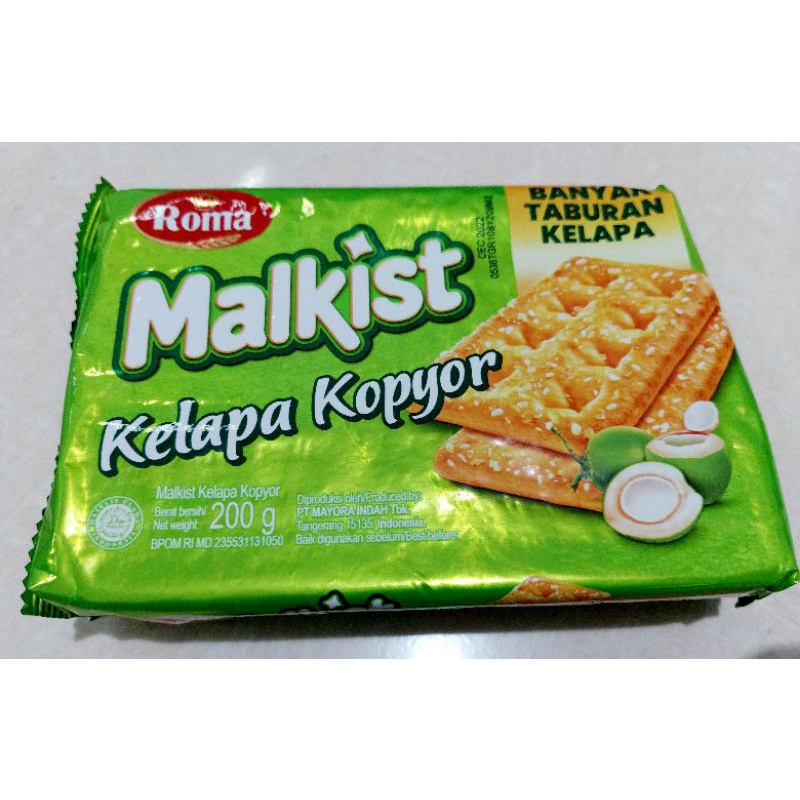 Roma Malkist Kelapa Kopyor 200 gr