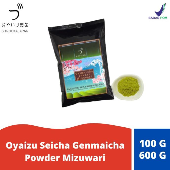 

OYAIZU SEICHA GENMAICHA POWDER MIZUWARI (TEH BUBUK JEPANG) - 600 GR