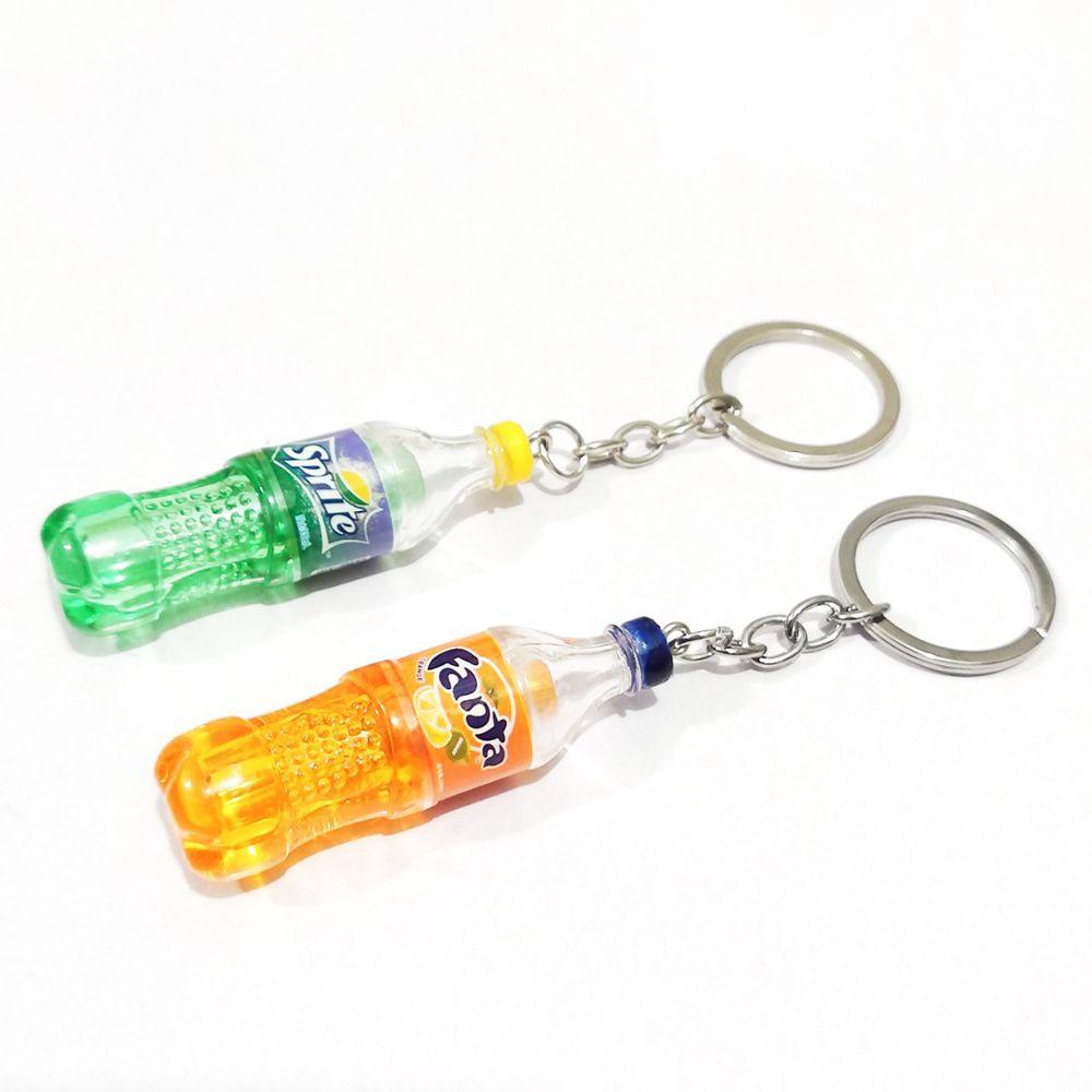 Lanfy Coke Kaleng Souvenir Hadiah Pernak Pernik Mobil Ransel Liontin Gantungan Kunci Keychain