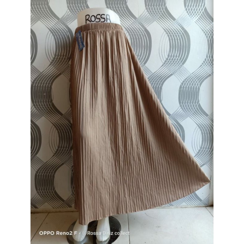 Rok kulot plisket hyget super panjang wanita dewasa ALL size