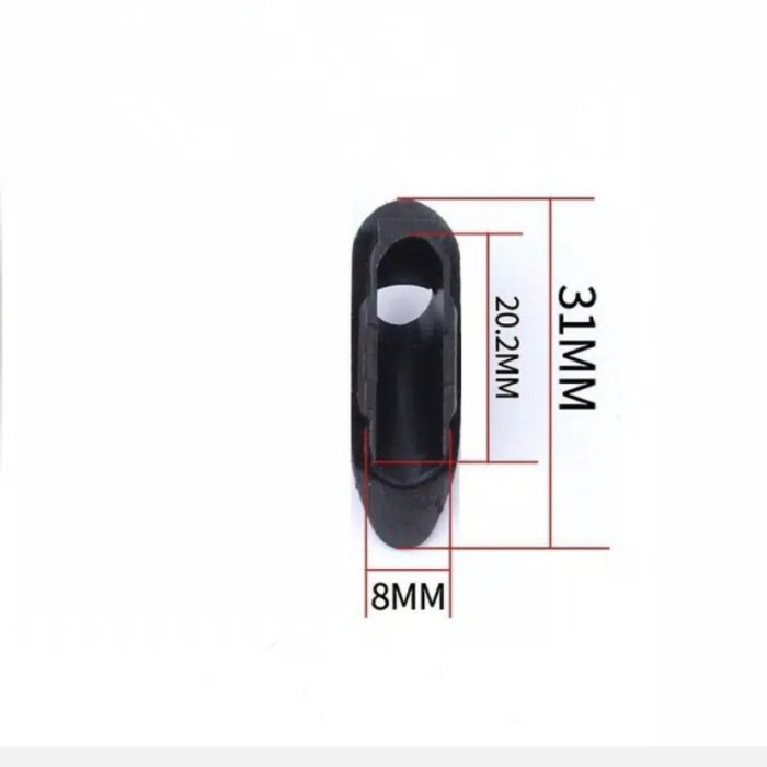 Penutup jalur kabel Shifter dan Rem Frame Sepeda dudukan tutup routing