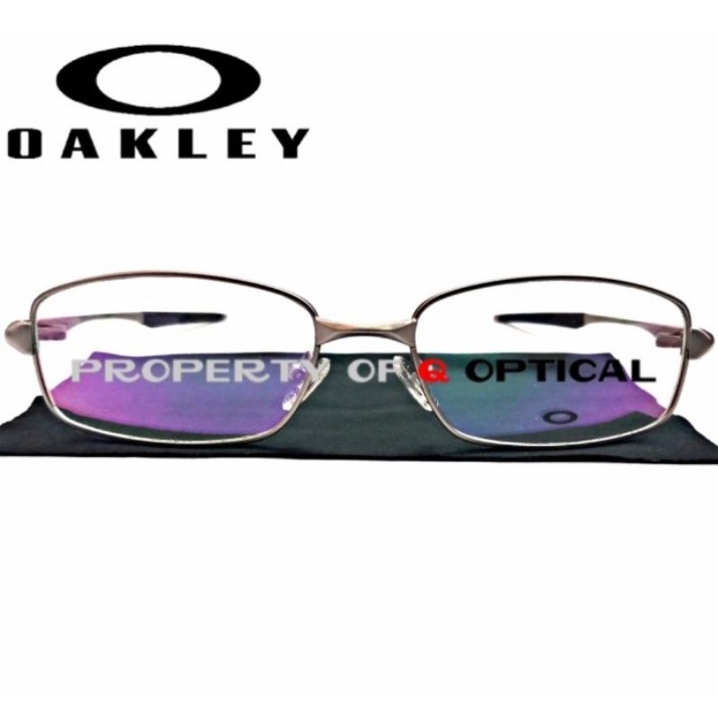 Kacamata Frame Pria Titanium Sporty Oakley C-Wire (5047-S52) Gun Chrome